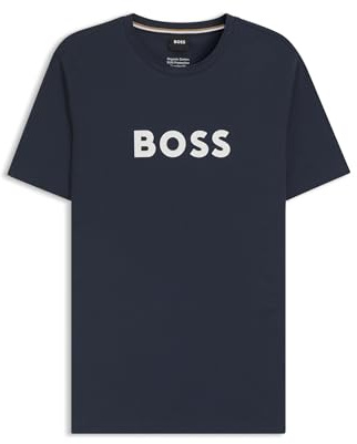 BOSS Cotton-Jersey T-Shirt with Logo Print