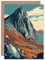 Artery8 Tryfan Berggipfel Landschaft Wandern Reisen Natur Weihnachtskarte