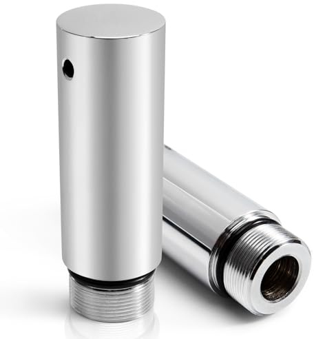Eumti Kit di prolunga per tubo forcella da 39 mm, cromato, compatibile con Harley Davidson Sportster 883 1200 XL Dyna Glide & FXR