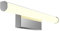 kalb | LED Spiegelleuchte, Rund, Wandlampe 230VAC, Badezimmer Leuchte Chrom oder Schwarz - Modernes Ambiente, Energiesparend, Spritzwassergeschützt (Chrom - Warmweiß, 300mm)