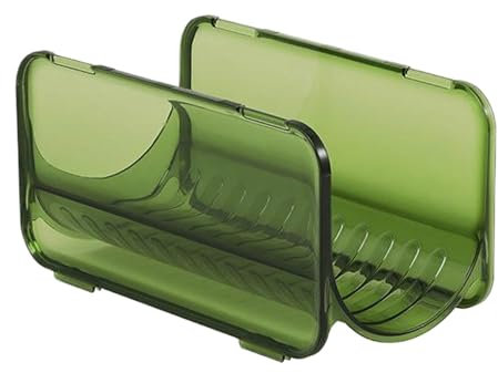 BOKIOESDE Wine Bottle Rack Stackable Holder For Cabinet Organization Stackable Wine Rack Plastic Bottle Holder Acrylic Wine Holder, green
