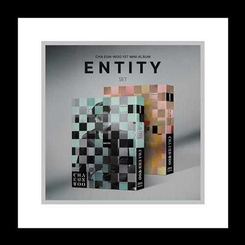 ASTRO Cha Eunwoo ENTITY 1st Mini Album CD+Folding Poster on pack+Photobook+Photocard+Sticker+DIY entity+Accordion lyric paper+Tracking Sealed EUN WOO (SET(EACH+EQUAL))