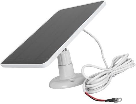 10W Solar Panel Camera Charger, Compatible with, Video Doorbell 2, 360 Degree Stand, IP66 Weatherproof, 9.8ft Cable, Easy Install, for Doorbell (CSP4W-O-W)