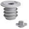 Tuyau d'évacuation en silicone 35–70 mm pour tuyau d'égout – Joint d'étanchéité anti-odeur pour machine à laver, tuyau d'eau (35–40 mm)