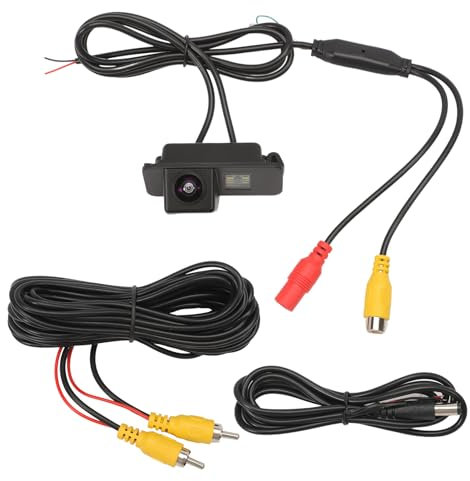 Taesayl AHD Auto-Rückfahrkamera 720P Kamera für Ford Mondeo MK4 Fiesta S-Max 170-Grad-Anzeige Kennzeichenbeleuchtung Rückfahrkamera für Kuga Everest Focus 2 Facelift C307