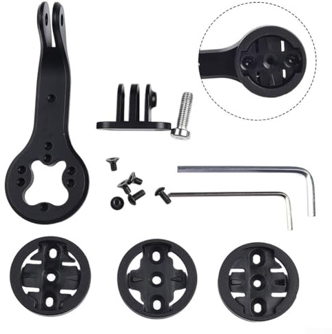 Supporto per staffa per computer da bicicletta per Garmin, supporto per staffa per computer da bicicletta, supporto per manubrio bici in lega di alluminio per TREK Bontrager