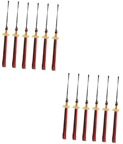 SEWACC 12pcs Graduation Tassels for Ceremony Academic Graduation Cap Decorations DIY Party Props