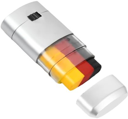 Premium Deutschland Schminke Schminkstift Fanartikel Deutschland Fussball Schminke EM Deutschland EM Deko Deutschland Schminke Nationalflagge Gesichtsfarbe für Sportveranstaltungen Nationalfeiertage