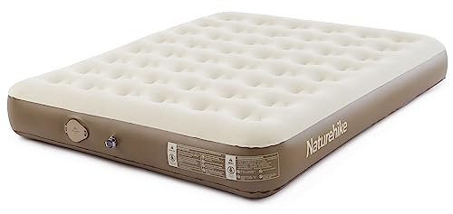 Naturehike Luftbett mit integrierter Pumpe, 200x150x25cm – Aufblasbare Matratze für 2 Personen, Selbstaufblasend, Ideal für Camping & Gästebett, Tragbar & Langzeitstabil, Zuhause und Reisen