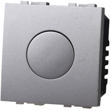 1 MODULO INTERRUTTORE TOUCH, GRIGIO, INTERRUTTORE A 2 MODULI, COMPATIBILE CON BTICINO LIVING, MODULI E FRUTTI 100% COMPATIBILI, MATERIALI DI ALTA QUALITA'