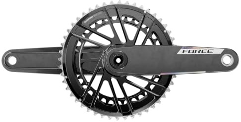 SRAM Force Dub Kurbelgarnitur, 172,5 mm, 48/35T | SRAM 8 Bolzen, 48/35, DUB, 172,5 mm, schwarz, Road