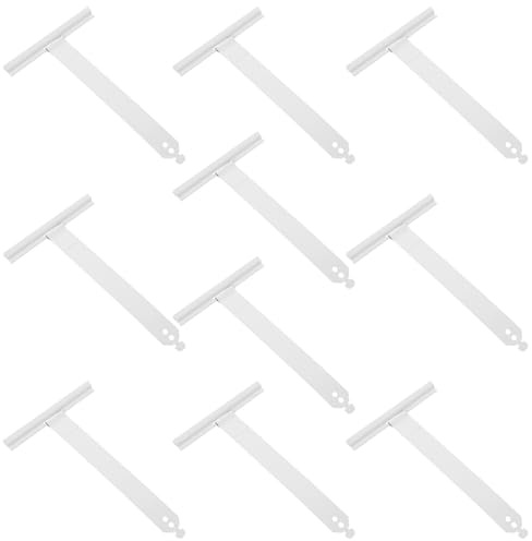 UPKOCH 10 Pièces Ressort de Remplacement pour Volet Roulant en Acier Blanc, Accessoires Robustes Fermeture Facile, pour Maisons et Bureaux, Vitesse de Levage Améliorée