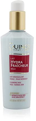 Guinot 200ml Lait Hydra Fraicheur Refreshing Cleansing Milk (Aloe Vera Extr...