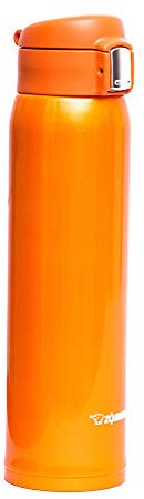 Zojirushi Tasse en acier inoxydable, Acier inoxydable, Orange vif, 20 ounce