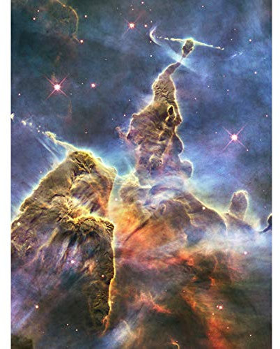 Wee Blue Coo Space Stars Nebula Galaxy Universe Hubble Cosmos Large Art Print Poster Wall Decor 18x24 inch