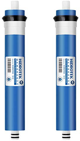 Geekpure Universale Compatibile 50 GPD osmosi inversa Membrana Replacement -NSF Certificated, confezione da 2 (2)