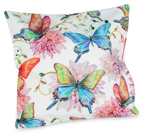 formano Outdoor Kissen 45x45 cm wasserdicht Dekokissen 400 g Füllung wetterfest - wetterfest & schmutzabweisend - 100% Polyester waschbar bei 30° - Gartenkissen für Balkon, Terrasse & Lounge