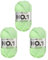myboshi No.1 Wolle zum Häkeln und Stricken, Schnellstrickgarn, langlebige Mützenwolle, Strickwolle, Häkelwolle, mulesing-frei, 50g, Ll 55m Grün (Minze) 3 Knäuel