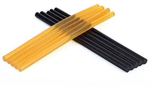 Ymiko Glue Stick Permanent Adhesive, 10Pcs Hot Melt Glue Sticks Paintless Dent Repair Tools Car Body Hail Removal Kit