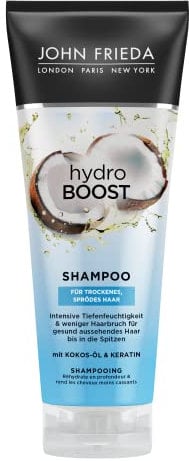 John Frieda Hydro Boost Shampoo - Inhalt: 250 ml - Haartyp: trocken, spröde - Intensive Tiefenfeuchtigkeit