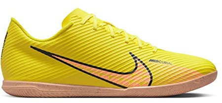Nike Men's Mercurial Vapor 15 Club Ic Football Shoes, Yellow Strike/Sunset Glow, 43 EU, Yellow Strike Sunset Glow, 8.5 UK
