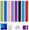 Infusible Transfer Ink 8 Stück Infusible Ink Folie, 30.5X30.5CM Infusible Transferpapier Unlöslich Sublimationstintenblatt für Wärmepressmaschine für DIY T-Shirt, Tasse, Untersetzer, Leder(8 Farbe)