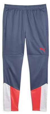 PUMA Herren Individualcup Trainingshose Strickhose, White-Inky Blue, 3XL