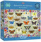 Beautiful Butterflies 1000 Piece Jigsaw Puzzle Age 8+ | Sustainable Jigsaw Puzzle for Adults | Premium 100% Recycled Board | Great Gift for Adults | Gibsons Games