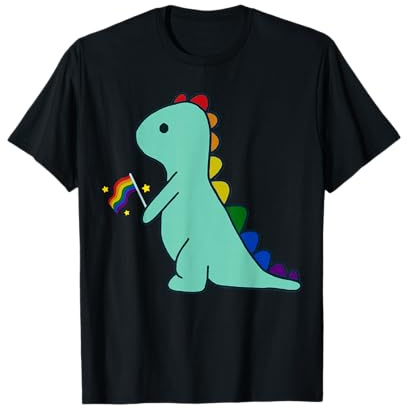 LGBTQ Allysaurus Dinosaurier Regenbogen Flagge Ally Gay Pride Monat T-Shirt