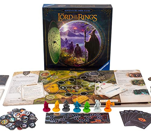 Ravensburger Herr der Ringe - Abenteuerspiel für Kinder ab 10 Jahren - Arbeiten Sie zusammen, um durch die Filme zu Spielen