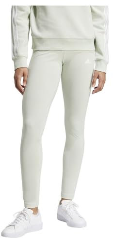 adidas 3 Stripes Leggings Donna, Linen Green, M