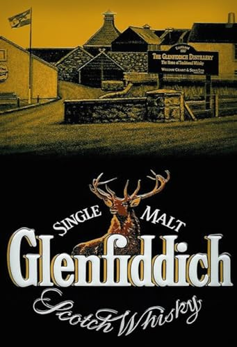 DekoDrom® Retro Blechschild 20x30 cm Single Malt Scotch Whiskey Bar Kneipe Pub Wand Deko Sammler Geschenk