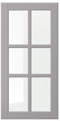 BODBYN Glastür 40x80 cm Grau