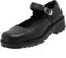 DADAWEN Women's Chunky Platform Mary Janes Shoes Buckle Strap Lolita Dress Pumps Matte Black 2 UK