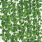 84 FT Artificial Ivy 12 Pack Ivy Vine Garland Ivy Leaves Greenery Garlands Clip Hanging Fake Leaf Plants Faux Green Flowers Decor Home Kitchen Garden Office Wedding Wall