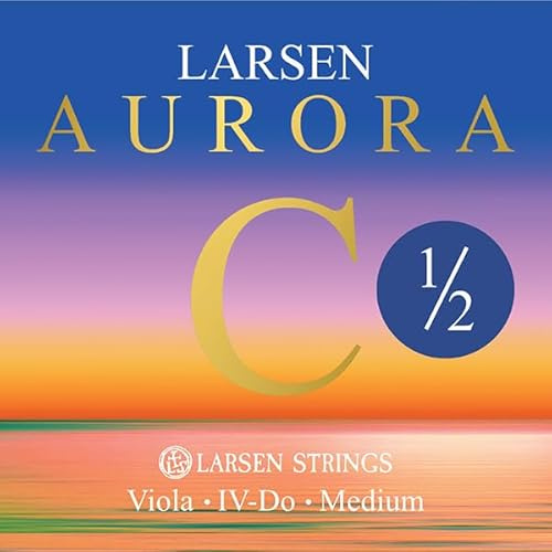 LARSEN STRINGS Cuerdas Aurora para viola C Medium 1/2