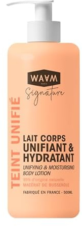 WAAM Vereinheitlichende und feuchtigkeitsspendende Körperlotion, tiefe Feuchtigkeit, tägliche Pflege, 500 ml