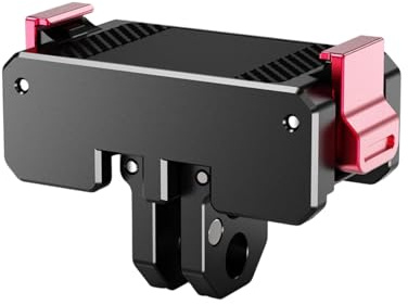 Rotating Base for Camcorders Supports Multiple Angles and Secure Attachment Action Camera Base