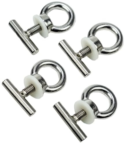 Bus-Boxx Zurrösen (4 Stück) für VW T5, T6, T6.1 – Robuste Ladungssicherung, passgenau, einfache Montage – geeignet für Multivan und California