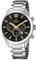 Montre FESTINA pour Homme F20343/4 Timeless Chronograph Boîtier en Acier Inoxydable Gris Bracelet en Acier Inoxydable Gris