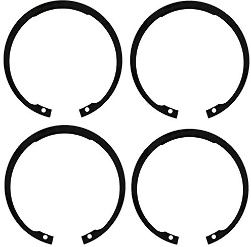 4pc 80mm x 2mm Internal Circlip Clip Trailer Bearing Retainer Retaining Fastener