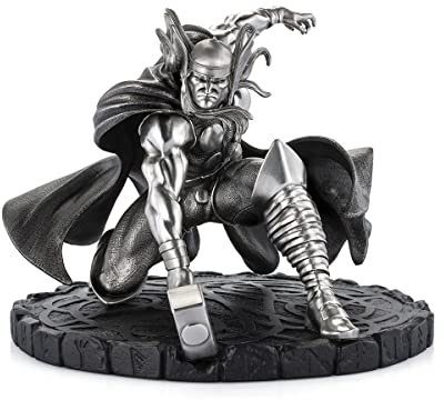 Royal Selangor Hand Finished Marvel Collection Pewter Limited Edition Thor God of Thunder Statue