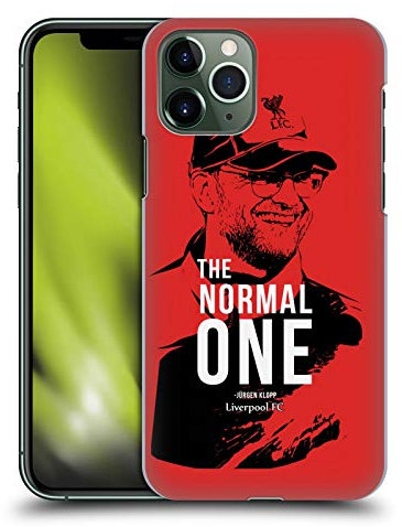 Head Case Designs Officially Licensed Liverpool Football Club Smile Red Jurgen Klopp Illustrations Hard Back Case Compatible With Apple iPhone 11 Pro