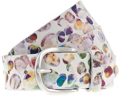 Vanzetti Genuine Beauty 35mm Belt W85 White Multi