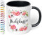 True Statements Lustige Tasse - Milfkaffee - 330ml Keramik Büro Kaffeetasse mit lustigem Spruch für Mütter - Geschenk Kollegen Geburtstag Weihnachten (Schwarz)