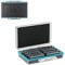 JJC 8 Slots Hard Plastic Batteries Storage Box for 8 AA 14500 Batteries