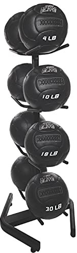 Champion Sports U-Ring Doppel Medizinball Lagerung Baum Ständer Rack