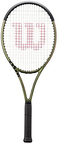 Wilson Tennisschläger Blade 100UL v8.0, Carbonfaser, Grifflastige Balance, 265 g (unbesaitet), 68,6 cm Länge