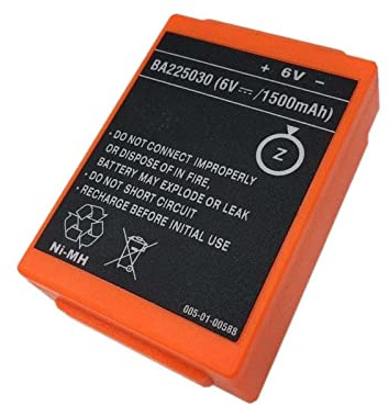 howtopfor Ersetzen Akku Batterie für Radiomatic Eco Battery Spectrum 1 Battery Spectrum B Battery FUB5AA FUB05XL BA225030 6V 1500mAh