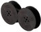 1Pack Schreibmaschine Farbe Band Twin Spool Schreibmaschine Farbband Doppel Spule Färben Pack Tinte Teil für die Meisten Schreibmaschinen (Schwarz)